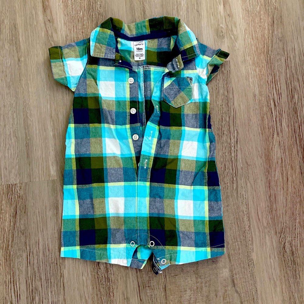 Carter’s Boy Romper - 18 months